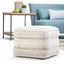 Sommer - Handcrafted Square Pouf