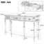 Retro Console Table With 3 Soft Close Drawers