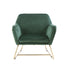Keira - Accent Chair With Metal Base