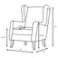 Brookridge - Wingback Accent Club Chair - Brown