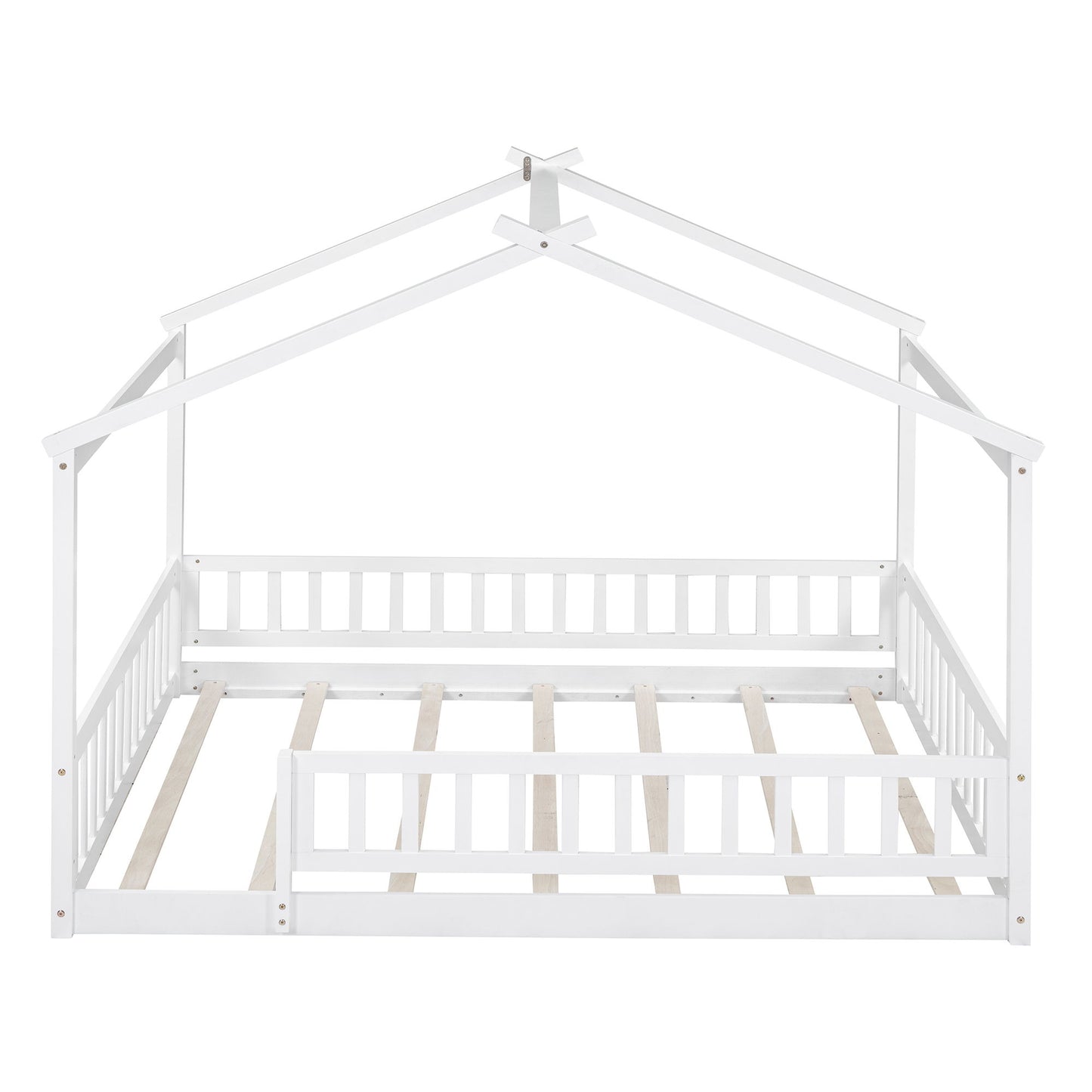 Bed House Bed Frame With Fence