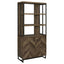 Herringbone - 2 Door - Brown