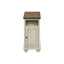 Accent End Table, Storage, Traditional - White