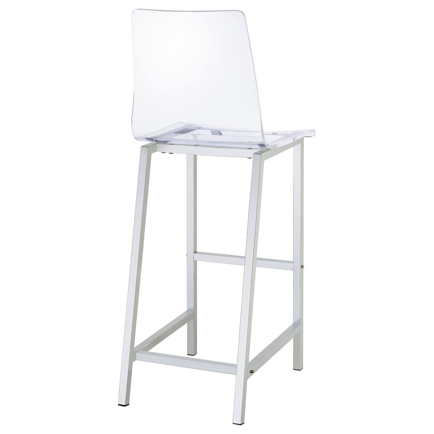 Bar Stools (Set of 2) - Clear