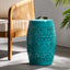12" Outdoor Lace Cut Side Table