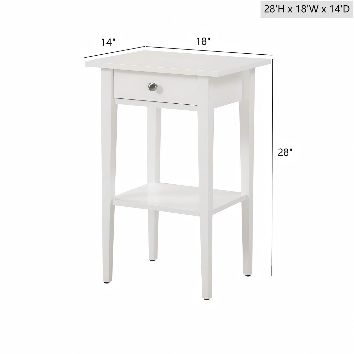High Quality Wood Nightstand