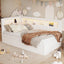 Upholstered Platform Bed With USB Ports And LED Belt