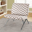 Accent Chair, Armless, Fabric, Living Room, Bedroom, Contemporary, Modern