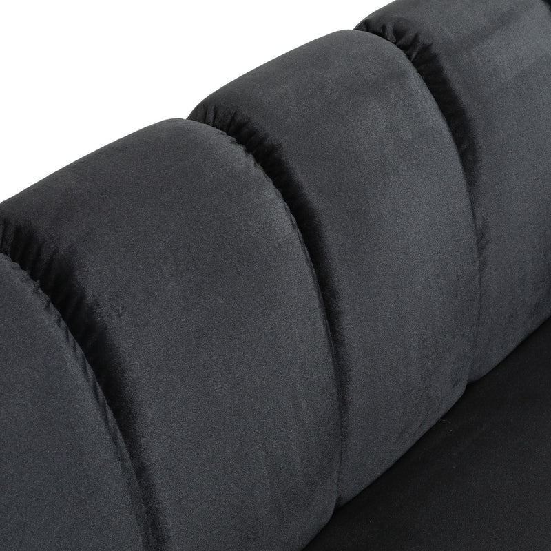 Miranda - Modern Glam 3 Seater Sofa