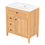 Bathroom Vanity With Sink, Soft Closing Cabinet