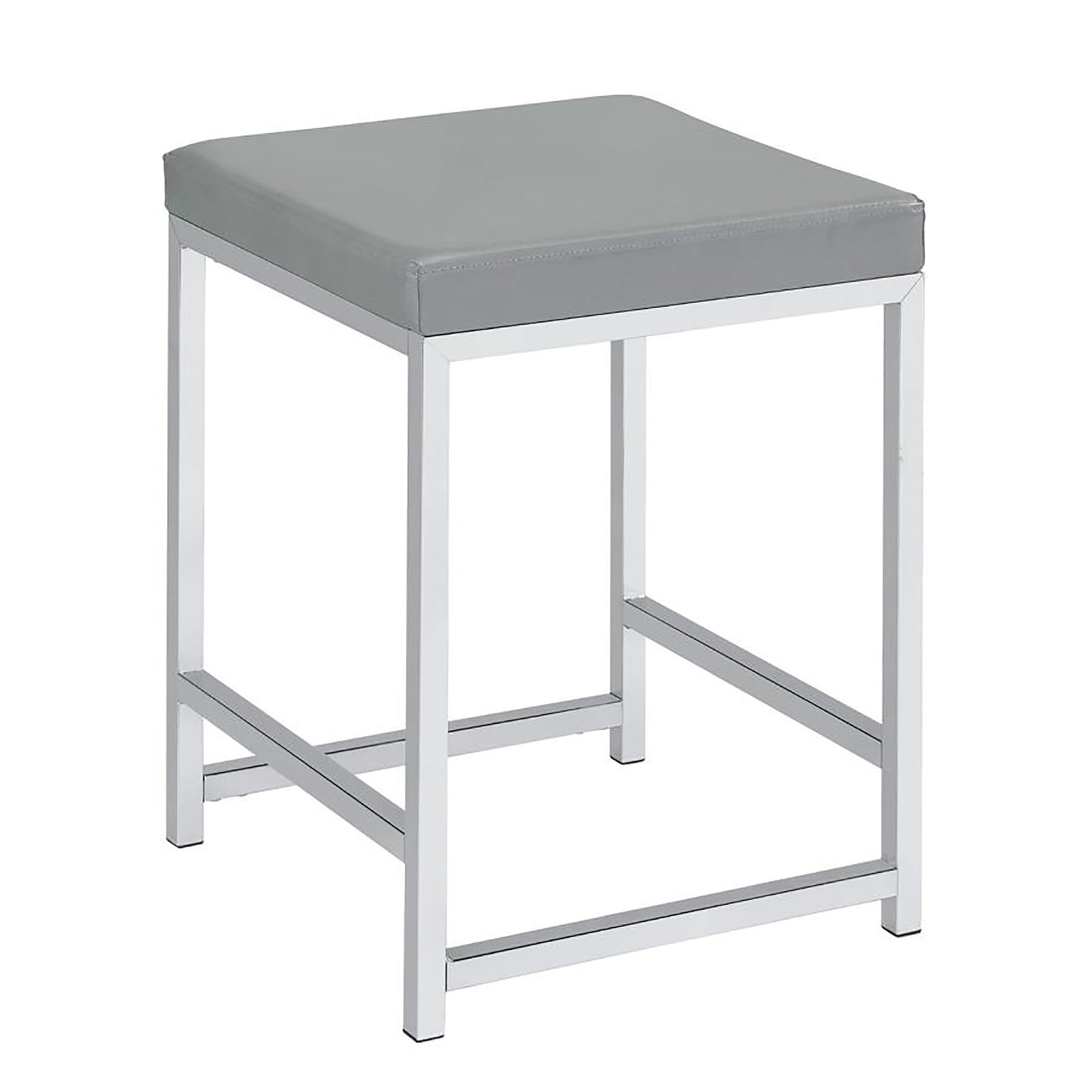 Upholstered Square Vanity Stool