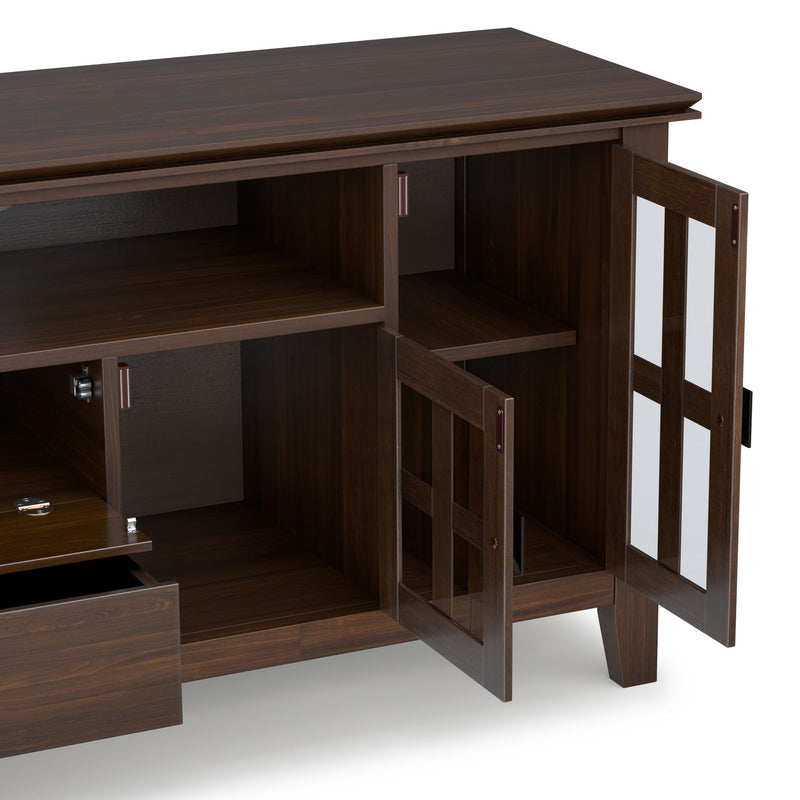 Artisan - TV Media Stand - Natural Aged Brown