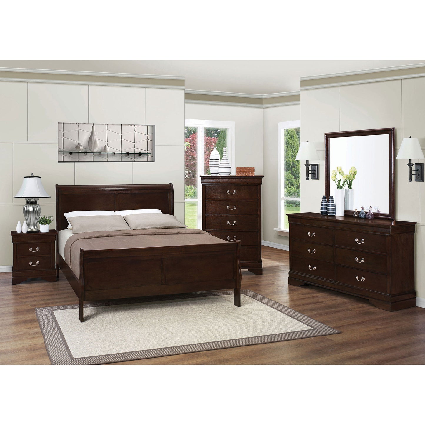Sleigh Bed
