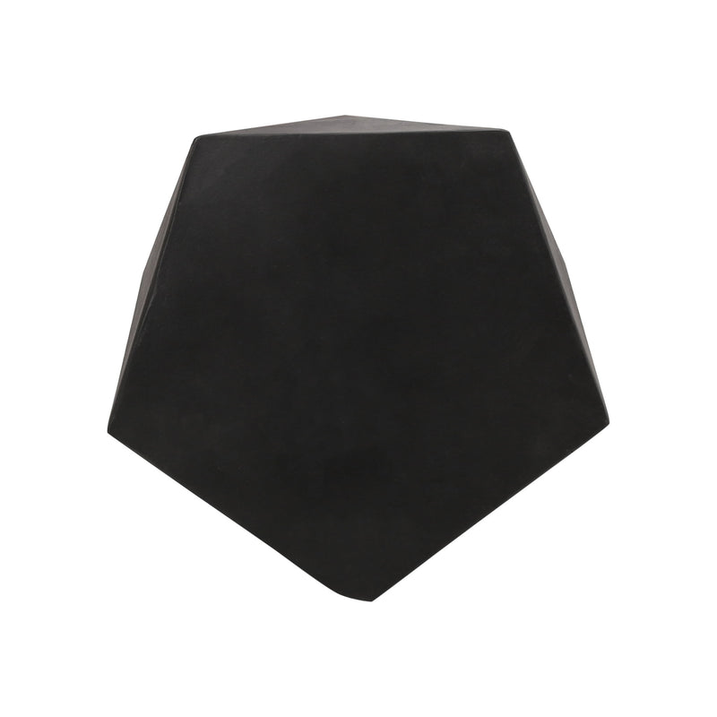 Mesa auxiliar con diseño geométrico