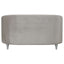 Colby - Loveseat With Tufted Design - Gray