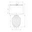 Lighting, Table Lamp, Ceramic, Transitional - Cream