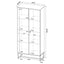 Gunderson - 8 Shelf Accent Cabinet - Oak