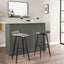 Ale - Contemporary Fixed Height Bar Stool (Set of 2)