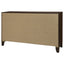 Anza - 6 Drawer Dresser Cabinet - Walnut