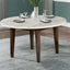 Essence - 54" Round Dining Table With Marble Top
