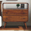 Curved Charm Console - Brown