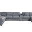 Celine - Fabric Corner Sectional Sofa With Right-Facing Chaise, Cupholders, And Charging Ports