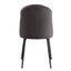 Abraham - Side Chair (Set of 2) - Black / Dark Gray
