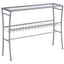 Accent Console Table For Entryway, Contemporary & Modern - Silver
