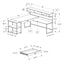 Computer Desk, Home Office, Corner, Storage Drawers, L Shape, Laptop, Contemporary & Modern