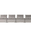 Anna - Stylish Sectional Sofa Ottoman