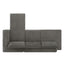L-Shaped Modular Sofa With Double Layer Cushion