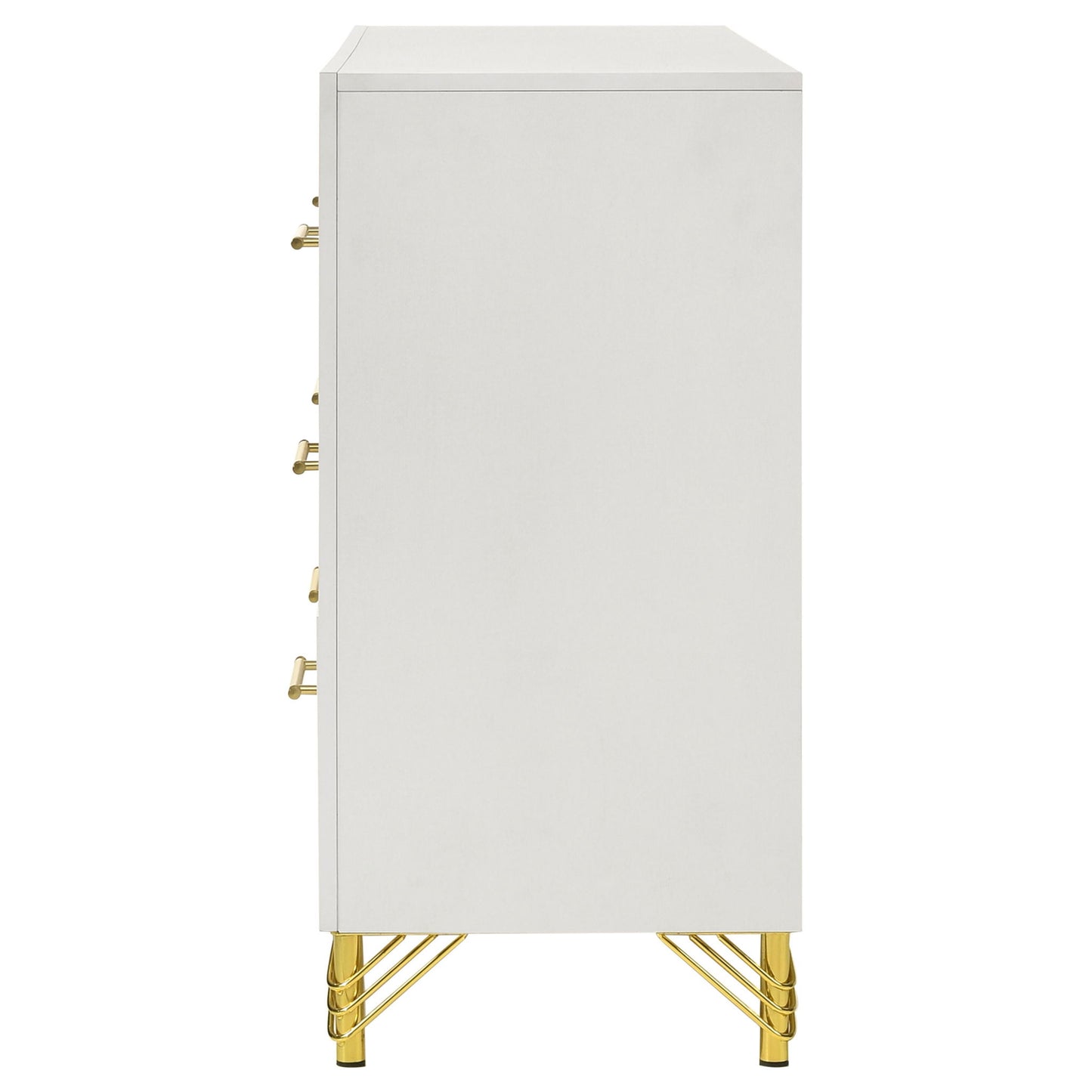 Chesney - 6 Drawer Bedroom Dresser - White