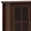 Artisan - Handcrafted Wide 4 Door Storage Cabinet