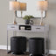Lenuxe - Contemporary Semi Gloss Table Lamp (Set of 2)