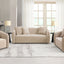 Keith - 3 Piece Living Room Set (Comes With Matching Color Toss Pillows)