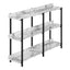 Accent Console Table For Entryway, 3 Tier Design