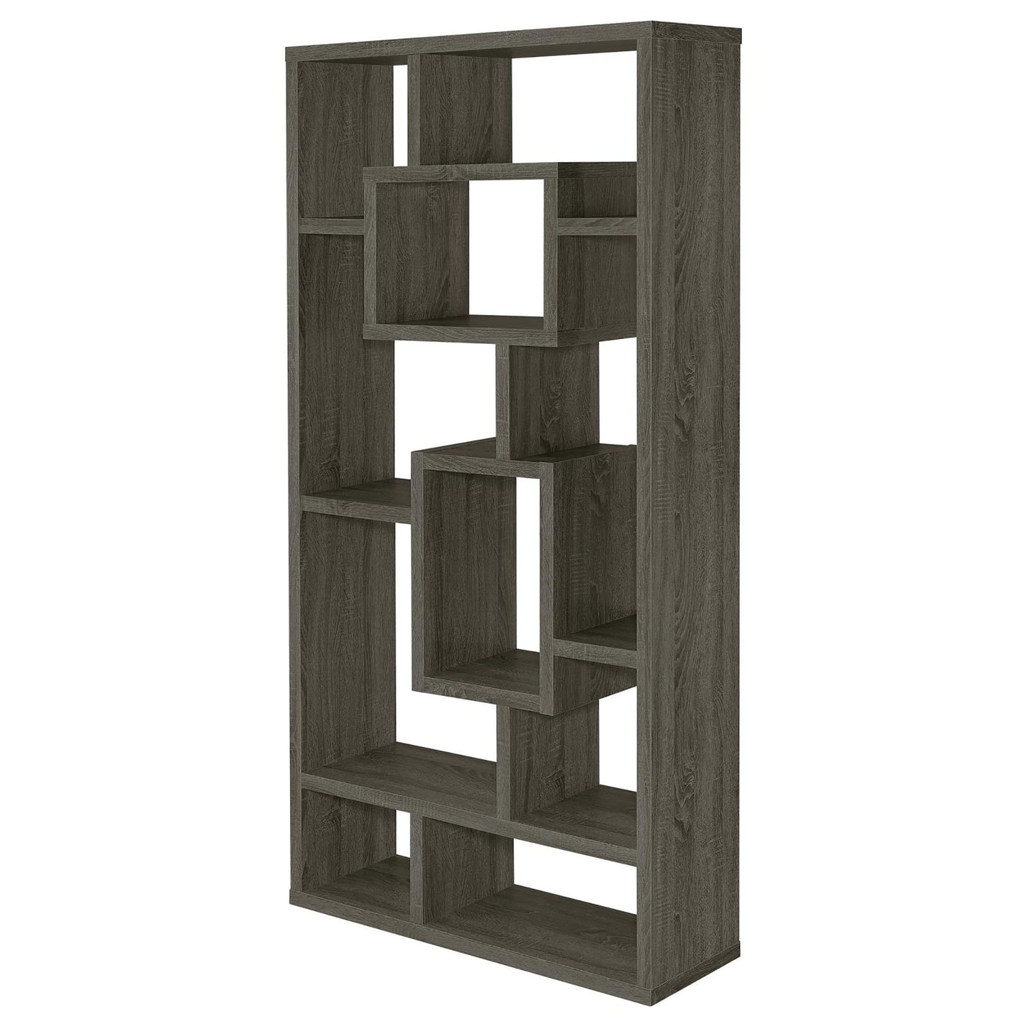 10 Shelf Open Back Bookcase