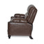 Tufted Design Wide Manual Recliner Chair