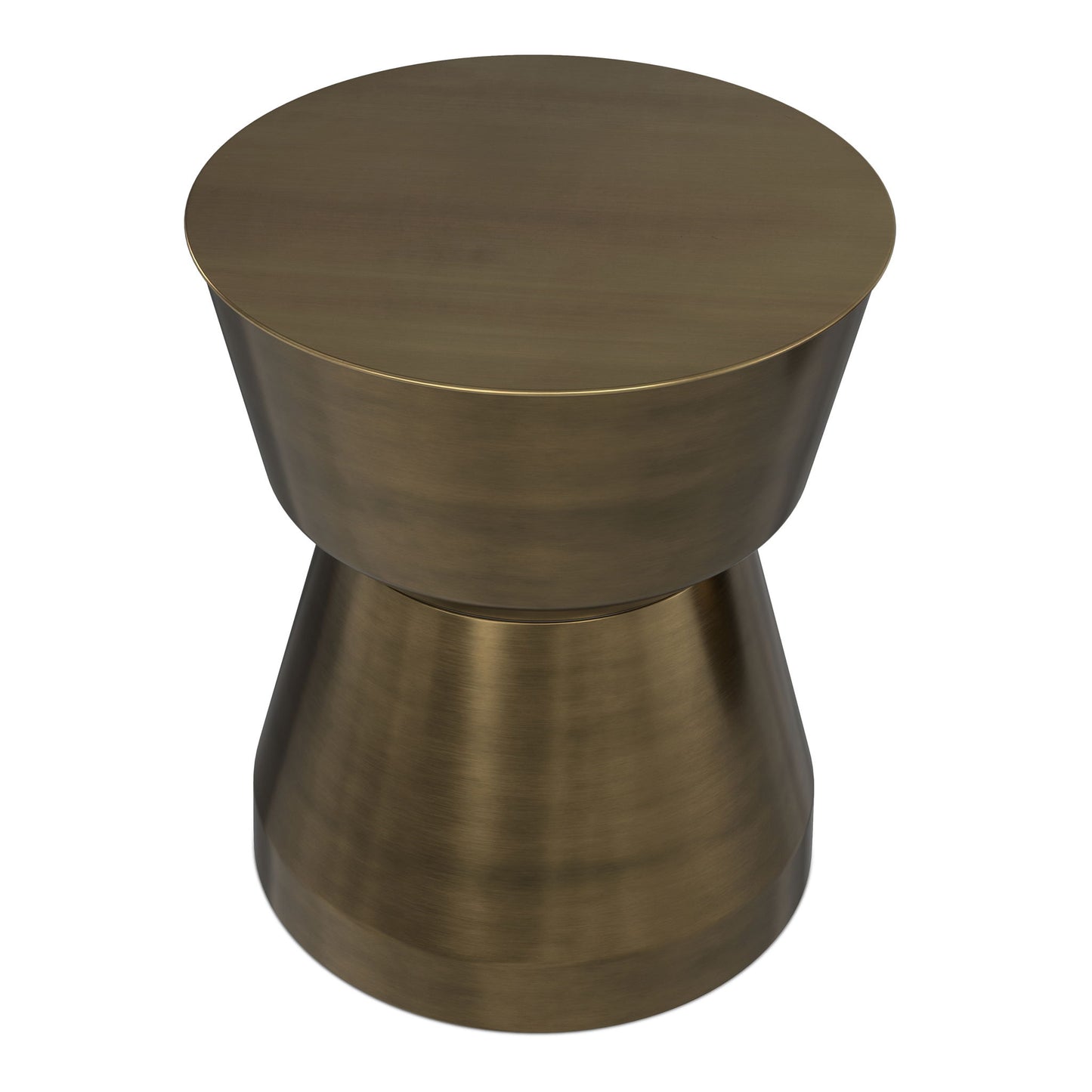 Allegra - Side Table - Antique Brass