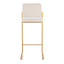 Fuji - Contemporary Design High Back Barstool