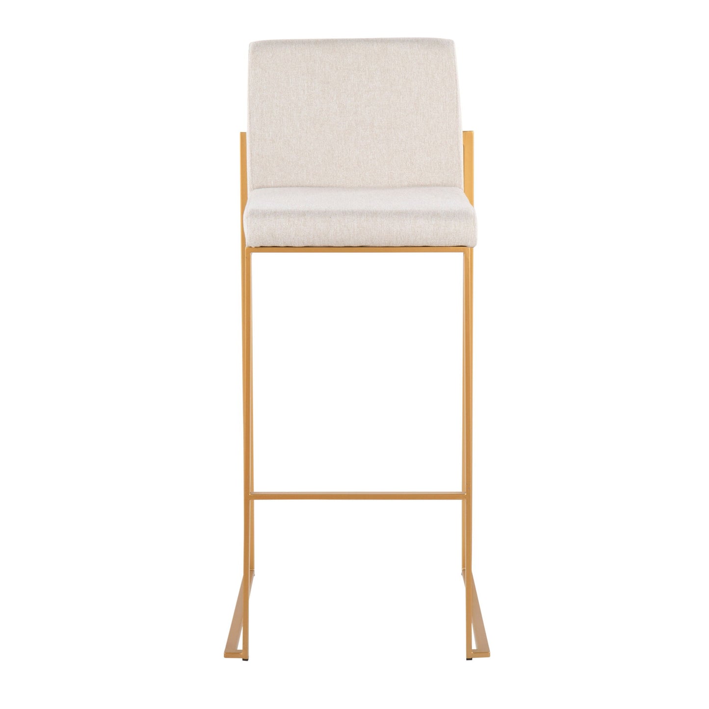 Fuji - Contemporary Design High Back Barstool