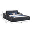 Zoya - Smart Multifunctional Bed, Built In Bluetooth Speakers, USB Charging