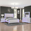 Opium - King Size Tufted Bed - White