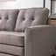 Pull Out Sleeper Loveseat - Light Brown
