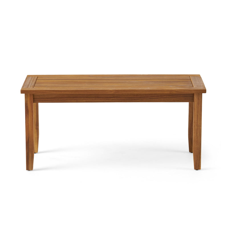 Outdoor Chat Set With Coffee Table And Loveseat