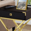 Accent Side Table, Storage Drawer, Stylish Design Contemporary & Modern
