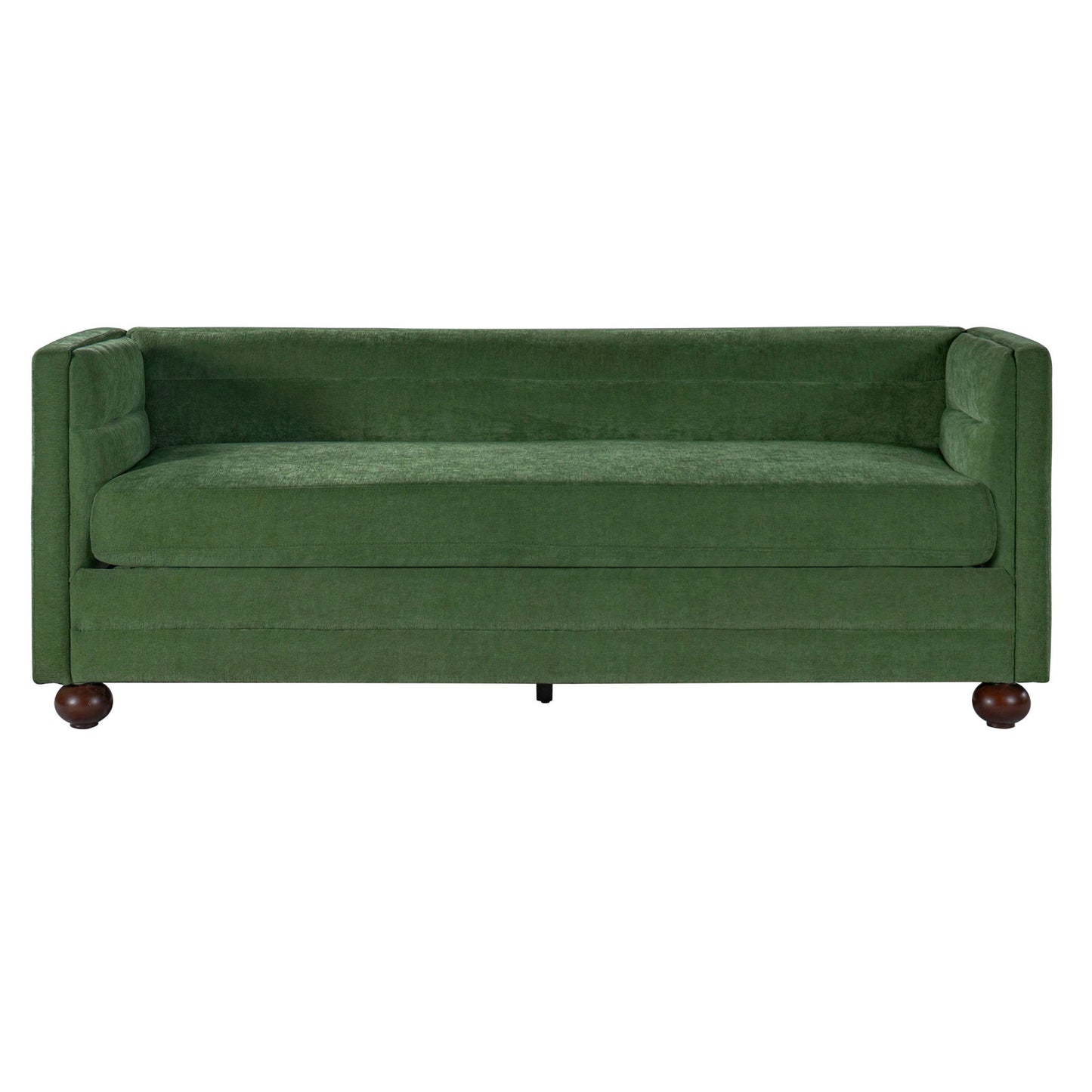 3 Seater Sofa Upholstery With Square Arms, Living Room Couch