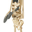 Skeleton Musician Statue, For Halloween Indoor Outdoor Party Display - Gold