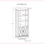 Ela - Bookcase - Smoky Brown