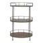 Round Butler Tray Table - Chestnut